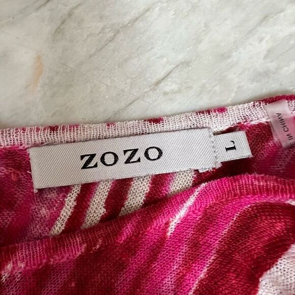 Zozo linen blend sweater size L - Picture 4 of 7